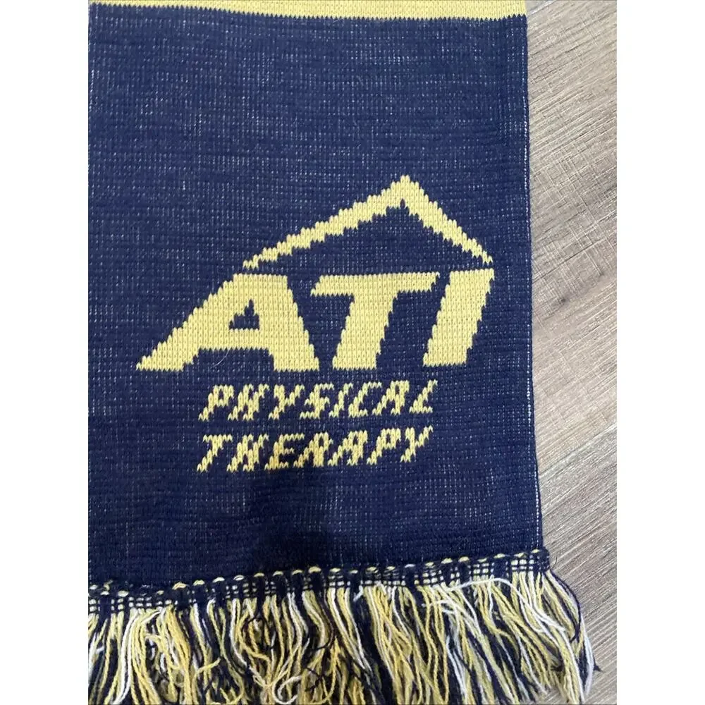 Notre Dame Strong True Irish Logo Acrylic‎ Scarf 54 Inches Long 7 Wide Fast Ship